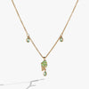 Stainless Steel Dopamine Fruit Series Animal Zodiac Electroplated Women's Clavicle Necklace