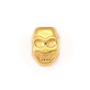 Stainless Steel Double Heart Owl Skull Beaded Accessories For Diy Necklace And Bracelet With Love Pattern And Electroplating Design