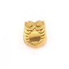 Stainless Steel Double Heart Owl Skull Beaded Accessories For Diy Necklace And Bracelet With Love Pattern And Electroplating Design