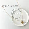 Stainless Steel Dragon Necklace Electroplated Fashion Allmatch Pendant Accessories
