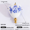 Stainless Steel Dripping Oil Pastoral Style Fruit Food Jewelry Accessories Bracelet Necklace Pendant