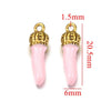 Stainless Steel Dripping Oil Three Dimensional Pepper Pendant Jewelry Earrings Luggage Pendant Diy Handmade