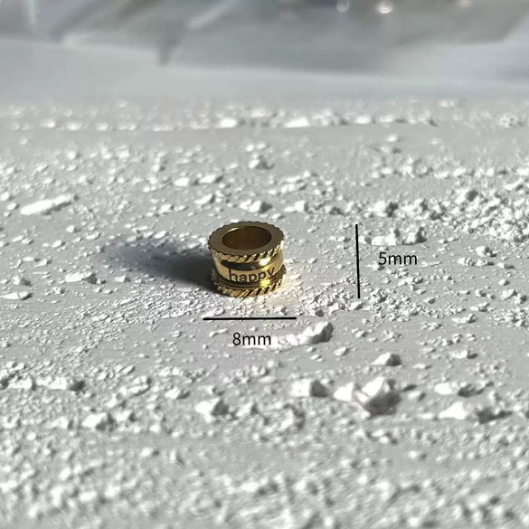 Stainless Steel Drop And Star Shape Zirconium Birthstone Pendant Necklace With Vacuum Electroplated 18K Gold Color