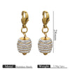 Stainless Steel Drop Shape Handmade Jewelry Pendant And Earrings