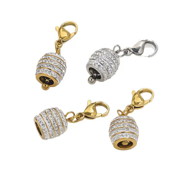 Stainless Steel Drop Shape Handmade Jewelry Pendant And Earrings
