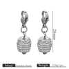 Stainless Steel Drop Shape Handmade Jewelry Pendant And Earrings