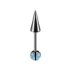 Stainless Steel Drop Shape Pendant Piercing Jewelry Electroplated Fashion Unisex