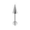 Stainless Steel Drop Shape Pendant Piercing Jewelry Electroplated Fashion Unisex
