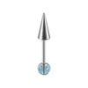 Stainless Steel Drop Shape Pendant Piercing Jewelry Electroplated Fashion Unisex