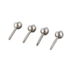 Stainless Steel Ear Puncture Accessories With Geometric Shape And Coarsefine Teeth Conversion Rod