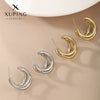 Stainless Steel Earrings Electroplating Women's High End Simple Elegant Style
