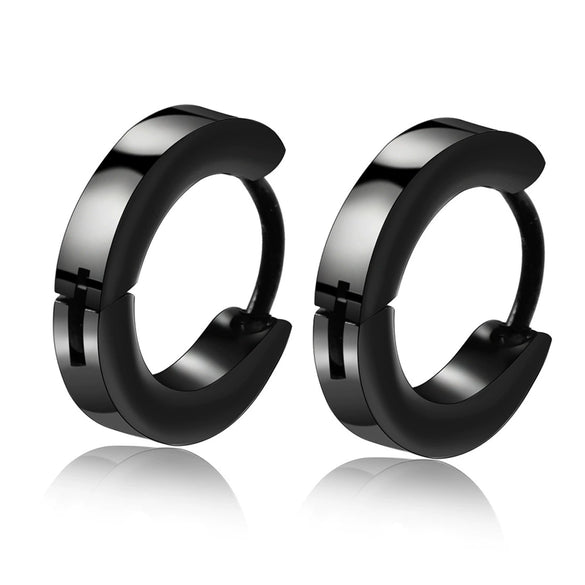 Stainless Steel Earrings Simple Style
