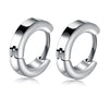 Stainless Steel Earrings Simple Style