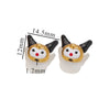 Stainless Steel Eight Eyes Pattern Drum Beads Jewelry Accessories 18K Gold Vacuum Plated