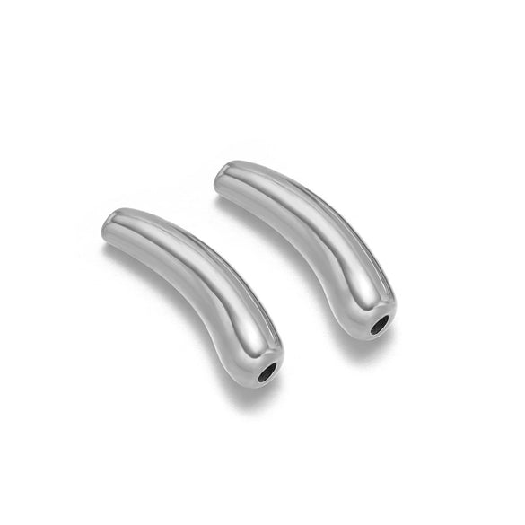 Stainless Steel Elbow Pendant Jewelry Clothing Accessories With Electroplating Treatment