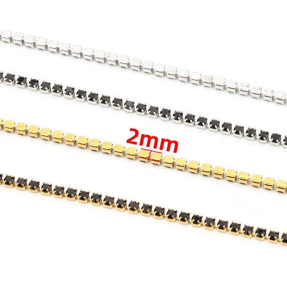 Stainless Steel Electrolysis Claw Chain Unisex Necklace Bracelet Clothing Chain