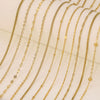 Stainless Steel Electroplated Bead Chain Box Chain Cross Chain Jewelry Accessories For Diy Necklace Bracelet