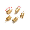 Stainless Steel Electroplated Chain Rope Connection Buckle For Diy Handmade Jewelry Accessories