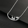 Stainless Steel Electroplated Deer Pendant Necklace And Bracelet With Animal Zodiac Pattern