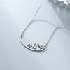 Stainless Steel Electroplated Deer Pendant Necklace And Bracelet With Animal Zodiac Pattern
