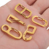 Stainless Steel Electroplated Digital Arabic Numeral Lobster Clasp For Diy Jewelry