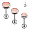 Stainless Steel Electroplated Geometric Minimalist Unisex Earrings