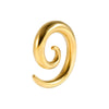 Stainless Steel Electroplated Insect Shaped Fashion Unisex Earrings