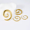 Stainless Steel Electroplated Insect Shaped Fashion Unisex Earrings