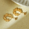 Stainless Steel Electroplated Personality Trendy Women's Earrings