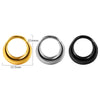 Stainless Steel Electroplated Pointed Cone And Arc Split Ring Jewelry Spider Design Earrings And Nose Ring
