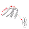 Stainless Steel Electroplated Soft Fish Ear Hooks Diy Handmade Earrings Jewelry Accessories