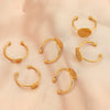 Stainless Steel Electroplated Ushape Ring Holder