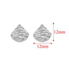 Stainless Steel Embossed Geometric Totem Jewelry Connection Accessories Pendant For Bracelet And Necklace