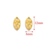 Stainless Steel Embossed Geometric Totem Jewelry Connection Accessories Pendant For Bracelet And Necklace