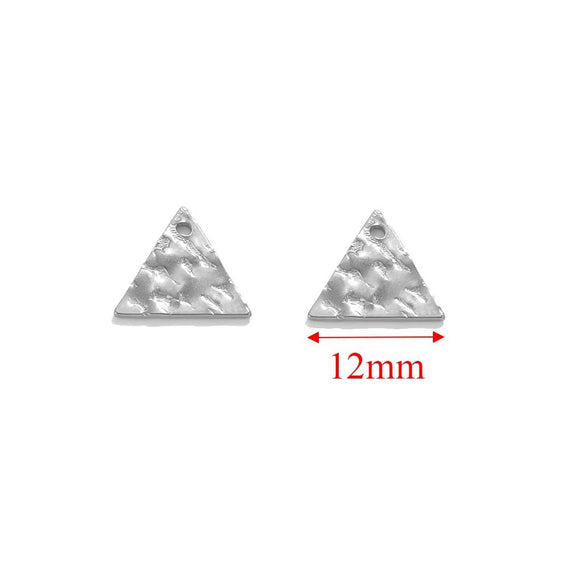 Stainless Steel Embossed Geometric Totem Jewelry Connection Accessories Pendant For Bracelet And Necklace