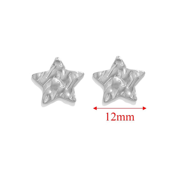 Stainless Steel Embossed Geometric Totem Jewelry Connection Accessories Pendant For Bracelet And Necklace