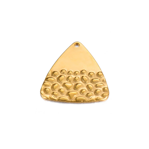 Stainless Steel Embossed Love Heart Electroplated Earrings Jewelry Accessories
