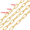 Stainless Steel Embossed O Shaped Chain Cross Diy Hip Hop Necklace Jewelry Accessories