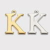Stainless Steel English Letter Pendant Electroplated Gold Necklace Accessories
