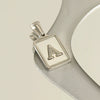 Stainless Steel English Letter Pendant Necklace For Women Polished Style