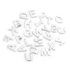 Stainless Steel English Letters Pendant Electroplated Minimalist Style Diy Jewelry Accessories