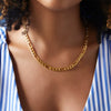 Stainless Steel Evil Eye Pendant With Star And Drop Shape Pattern Vacuum Plated 18K Gold Color