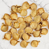 Stainless Steel Fan Shell Pendant Handmade Jewelry With 18K Gold Plated And Electroplating Treatment
