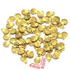 Stainless Steel Fan Shell Pendant Handmade Jewelry With 18K Gold Plated And Electroplating Treatment