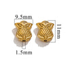 Stainless Steel Fancy Spacer Beads With Dragon Pattern And Electroplating For Jewelry Accessories