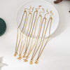 Stainless Steel Fashion Animal Series Geometric Pendant Necklace With Furnace Vacuum Plating 18K Gold Color