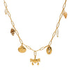 Stainless Steel Fashion Creative Ocean Wind Beach Shell Crab Pendant Necklace With Geometric Shape And Electroplating On O Word Chain For Women