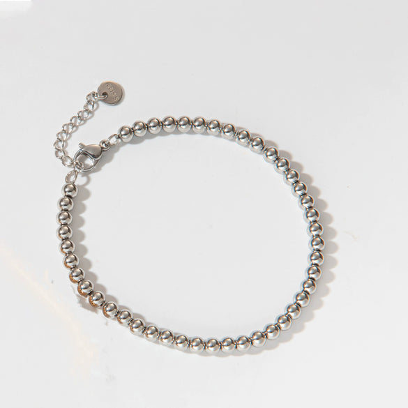 Stainless Steel Fashion Geometric Electroplated Unisex Bracelet Jewelry