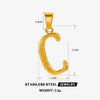 Stainless Steel Fashion Retro Accessories With Letter Pattern And Polishing Treatment For Female
