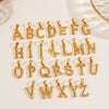 Stainless Steel Fashion Retro Accessories With Letter Pattern And Polishing Treatment For Female